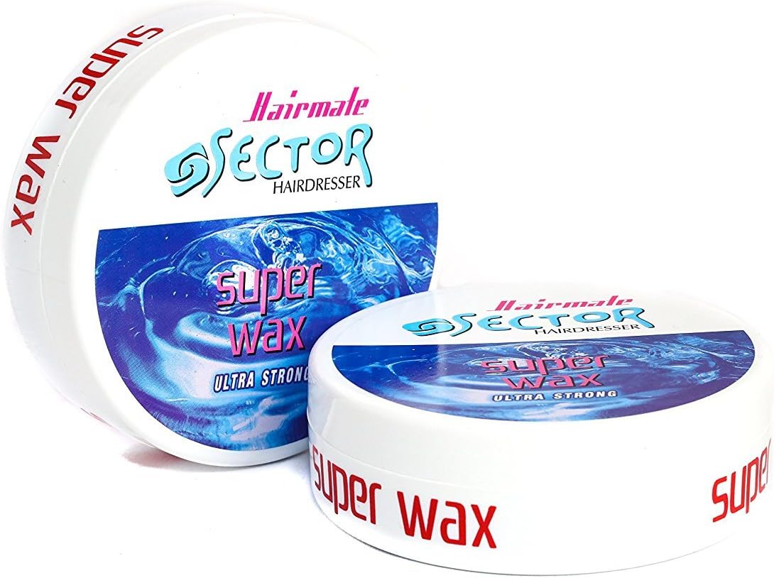 SUPER WAX HAIR GUM STYLING WAX GEL Bubble Gum BY Sector Hairmate 150ml by by Sector