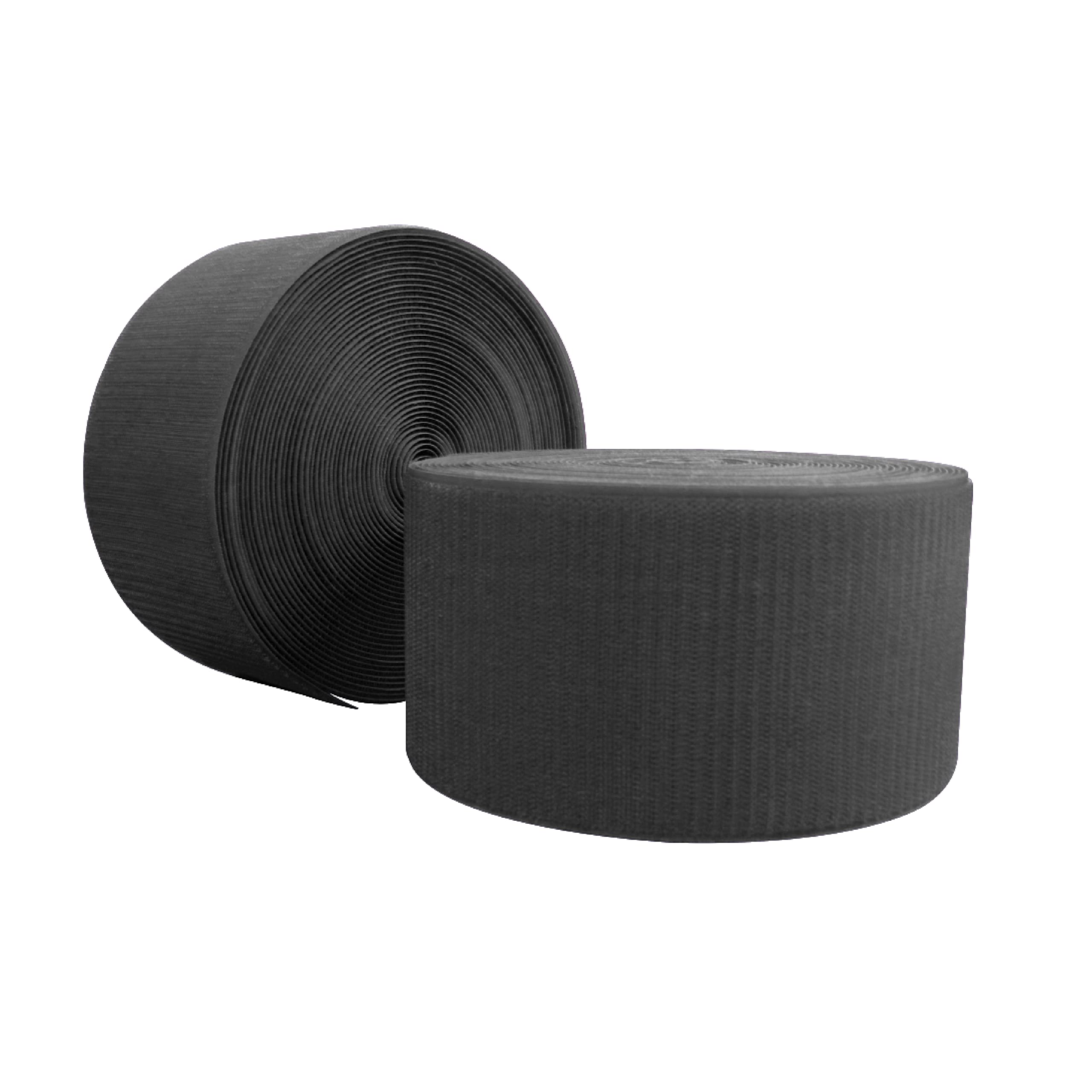 Envirolite Hook Fastener | 4" Wide, 42' Long | Gymnastics and Cheer Mat Tape | Nylon Hook for Carpet Bonded Foam Seams - Charcoal