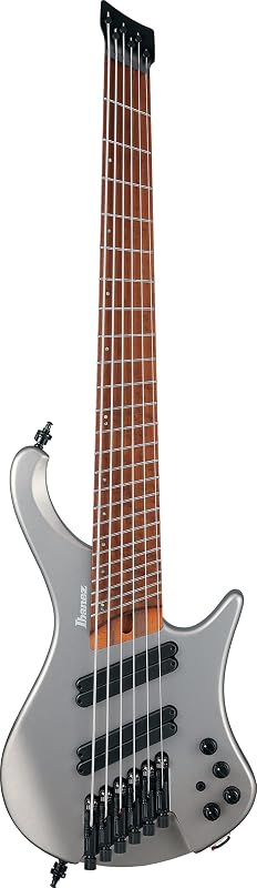 Bass Workshop EHB1006MS Bajo multiescala de 6 cuerdas - Gris metalizado mate