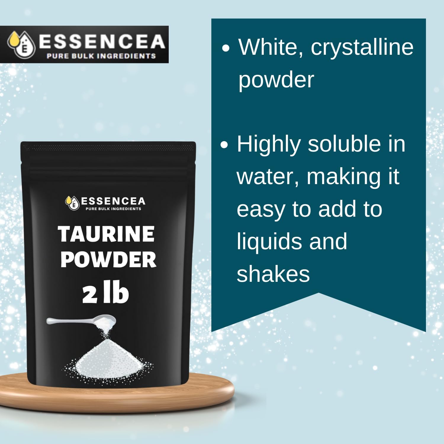 Potassium Citrate Powder 2lbs, Taurine Powder 2lbs & Citric Acid 5lbs |Fine Texture, High Purity, Resealable Bags | Value Combo Pack