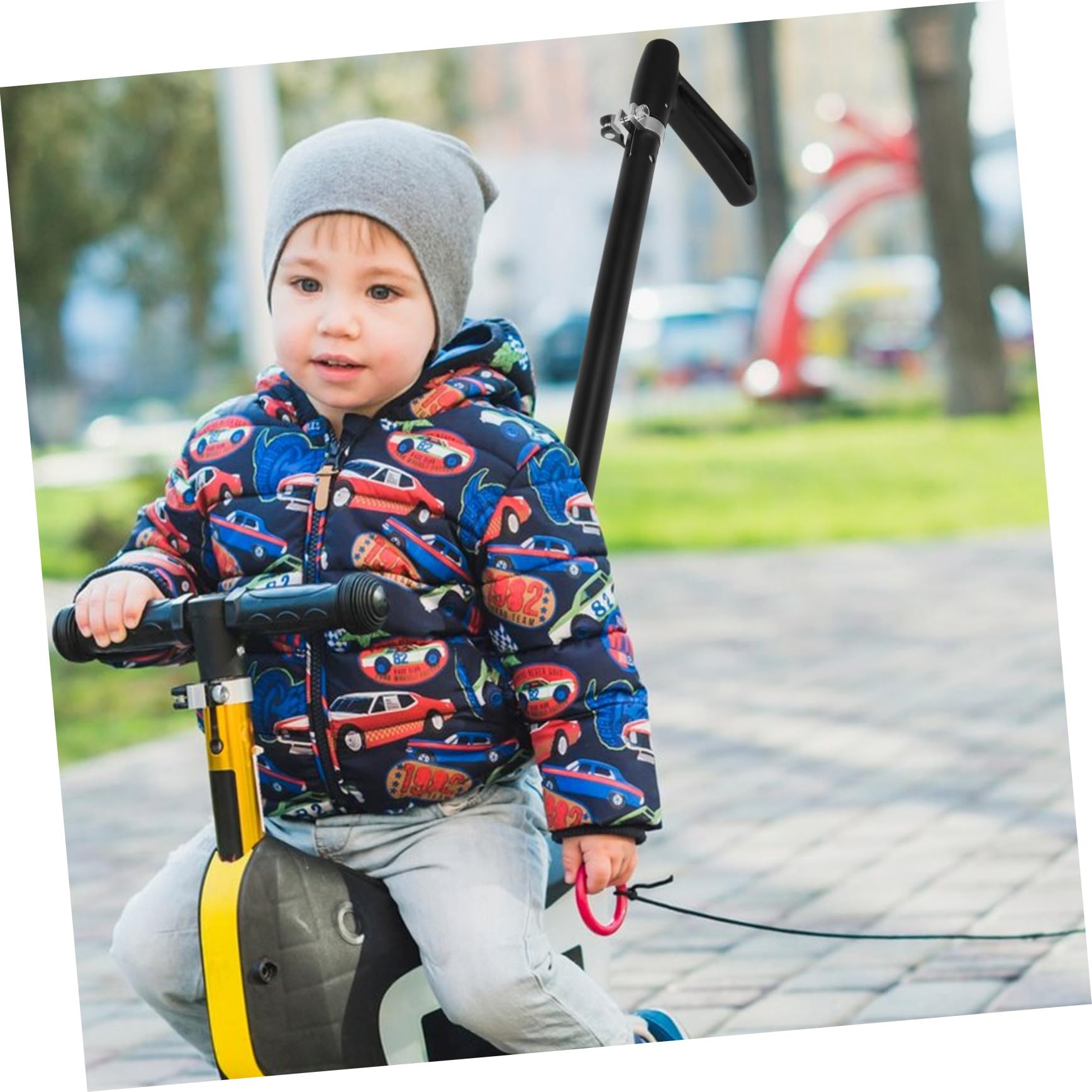 Manubrio per Bicicletta e Maniglia di Spinta per Passeggino, Accessori per Genitori, Asta di Ricambio per Monopattino e Triciclo, Adatto per Uso Quotidiano