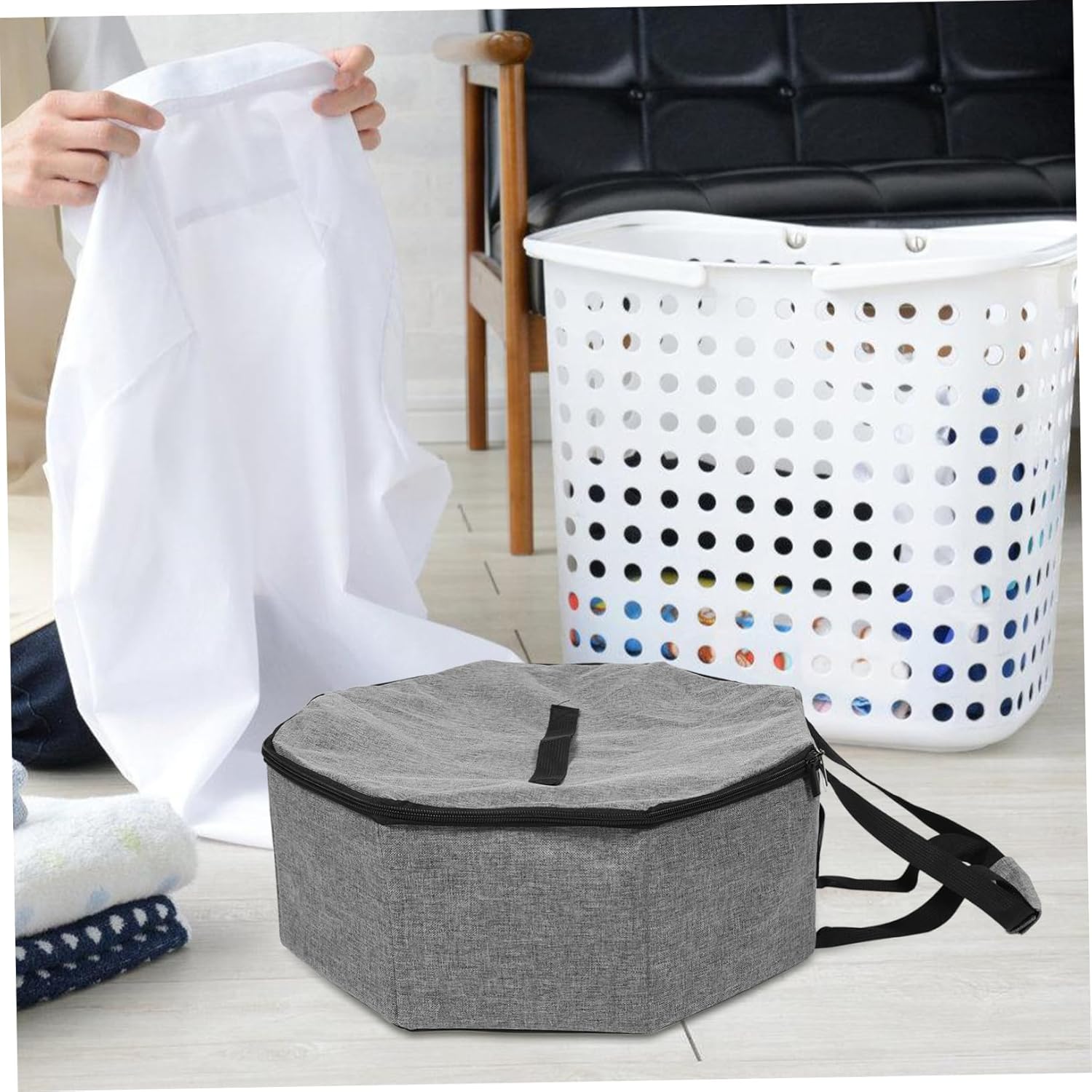Levemolo Unisex Hat Storage Bag Cowboy Hat Case with Lids for Men Women Cap Organizer