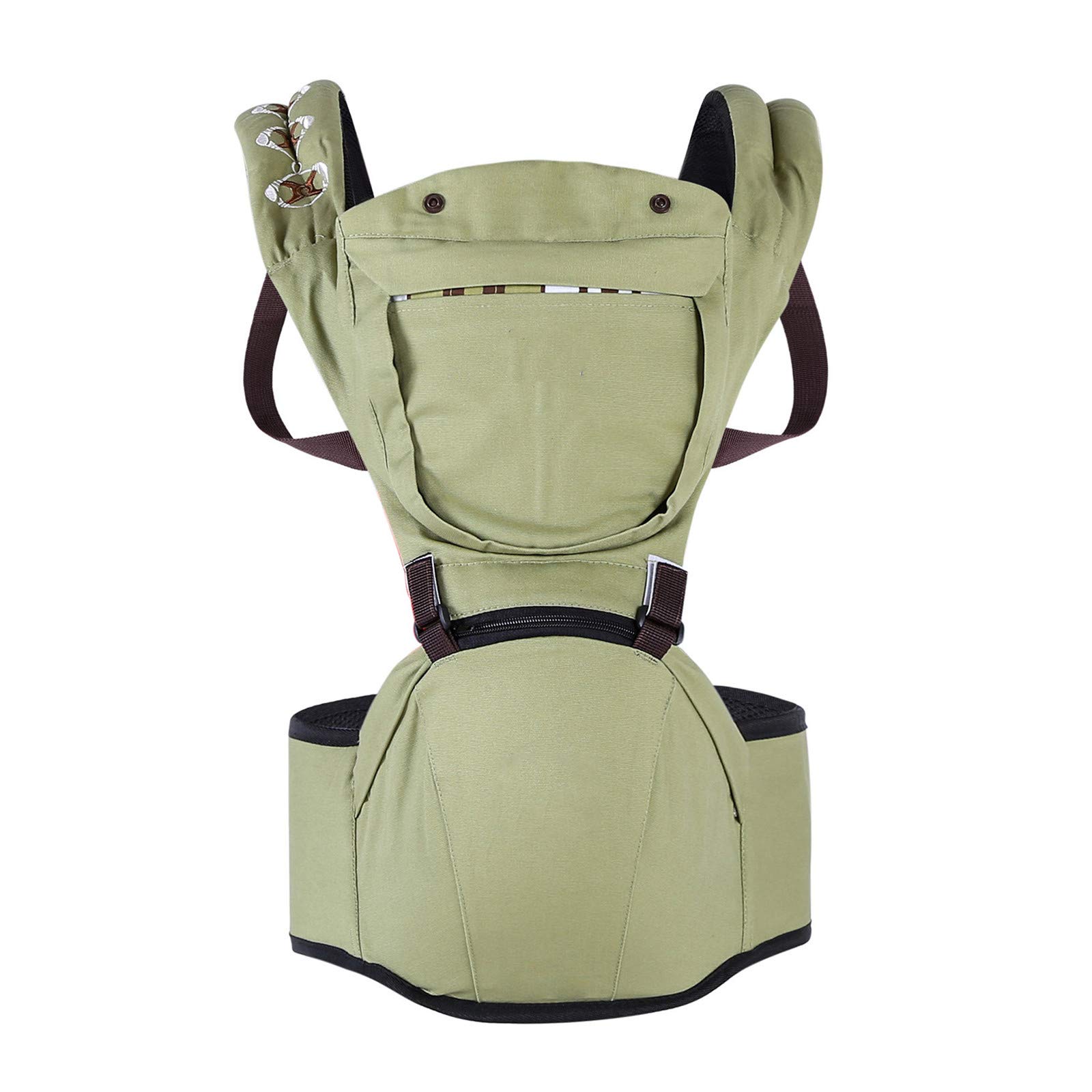 CBERADA Multifunction Baby Carrier Backpack 0-48 Months Sling Backpack Front Carry Pouch Up to 25KGS 3-48 Months A