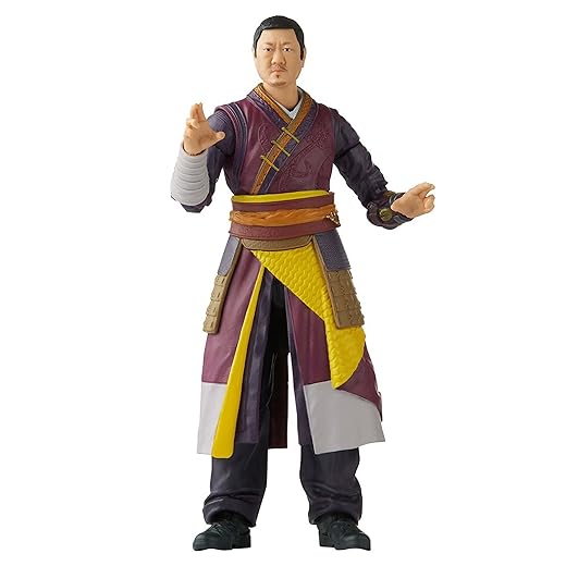 Marvel Legends Series Doctor Strange in The Multiverse of Madness 6-inch Collectible Wong Cinematic Universe Action Figure Toy, 4 Accessories and 1 Build-A-Figure Part