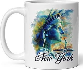 Statue Statue of Liberty Ceramic Coffee Mug