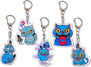Comprar PulseLaaab Juego Llaveros KPOP Demon, Adorable Figura Impresa Colgante Acrílico Accesorios for Fans Hunters Regalos(5PCS)