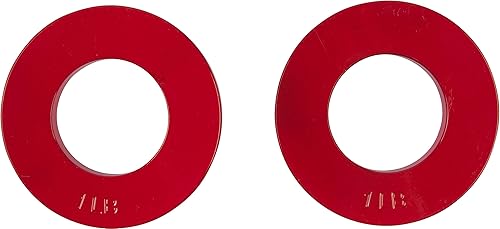 Miniatura 5 de Placas de peso fraccionales 2 unidades de cada una de 14, 12, 34, 1 libra. Juego total de 8 por Trademark Innovations