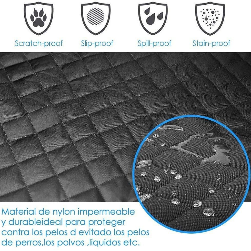 Tapis de coffre pour chien Fiat Panda 3 2011-2024 protection bâche imperméable - 6