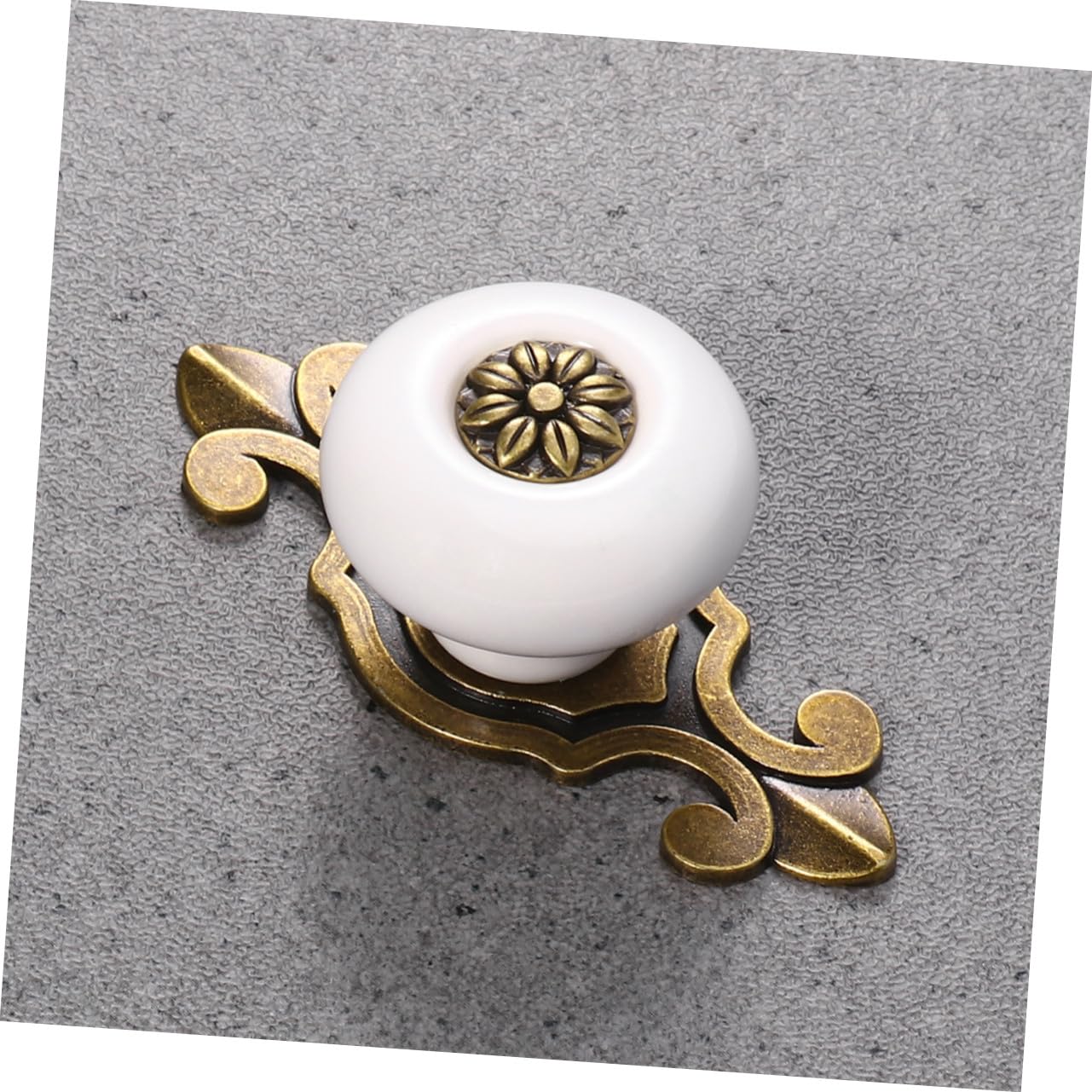 Angoily 10pezzi Pomelli per Mobili Vintage Maniglie per Pomelli per Mobili per Armadi e Credenze Design Antico per Rinnovare in Stile Rustico o Tradizionale