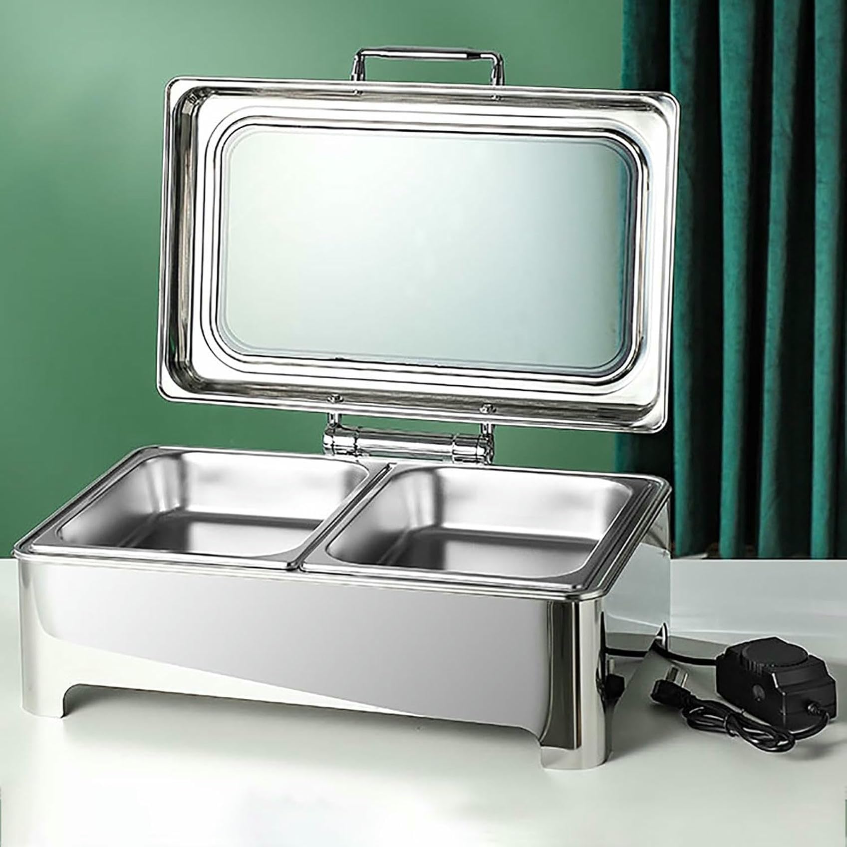 Réchaud de buffet électrique 9 niveaux de chauffage pour chauffe-plats optimal