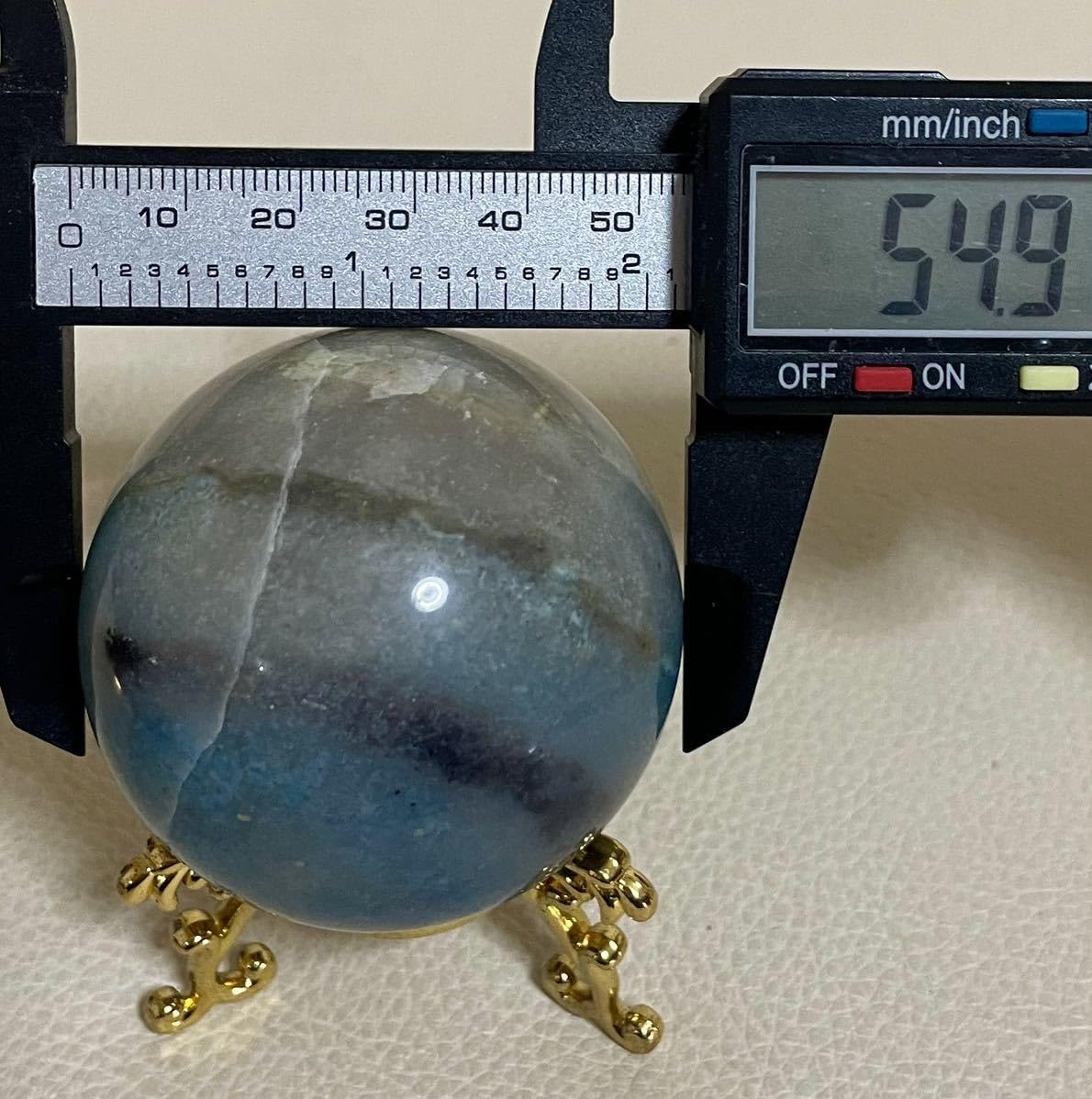 Amazon.co.jp: トロレアイト 天然石スフィア 006 パワーストーン 丸