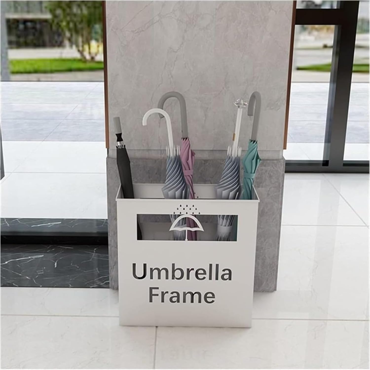 アイアン傘立て 鉄製 23cm ロートアイアンシャビーシック 128-125