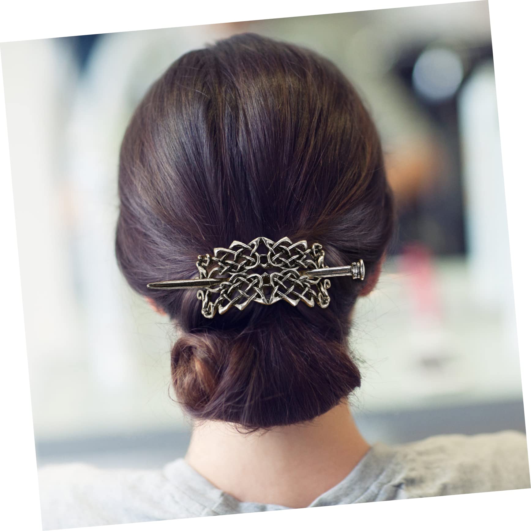 Mikinona 6stücke Vintage Viking Runes Haarnadeln Retro Knot Hair Pin Slide Clips Für Lange Haarschmuck-accessoire Für Und Mädchen