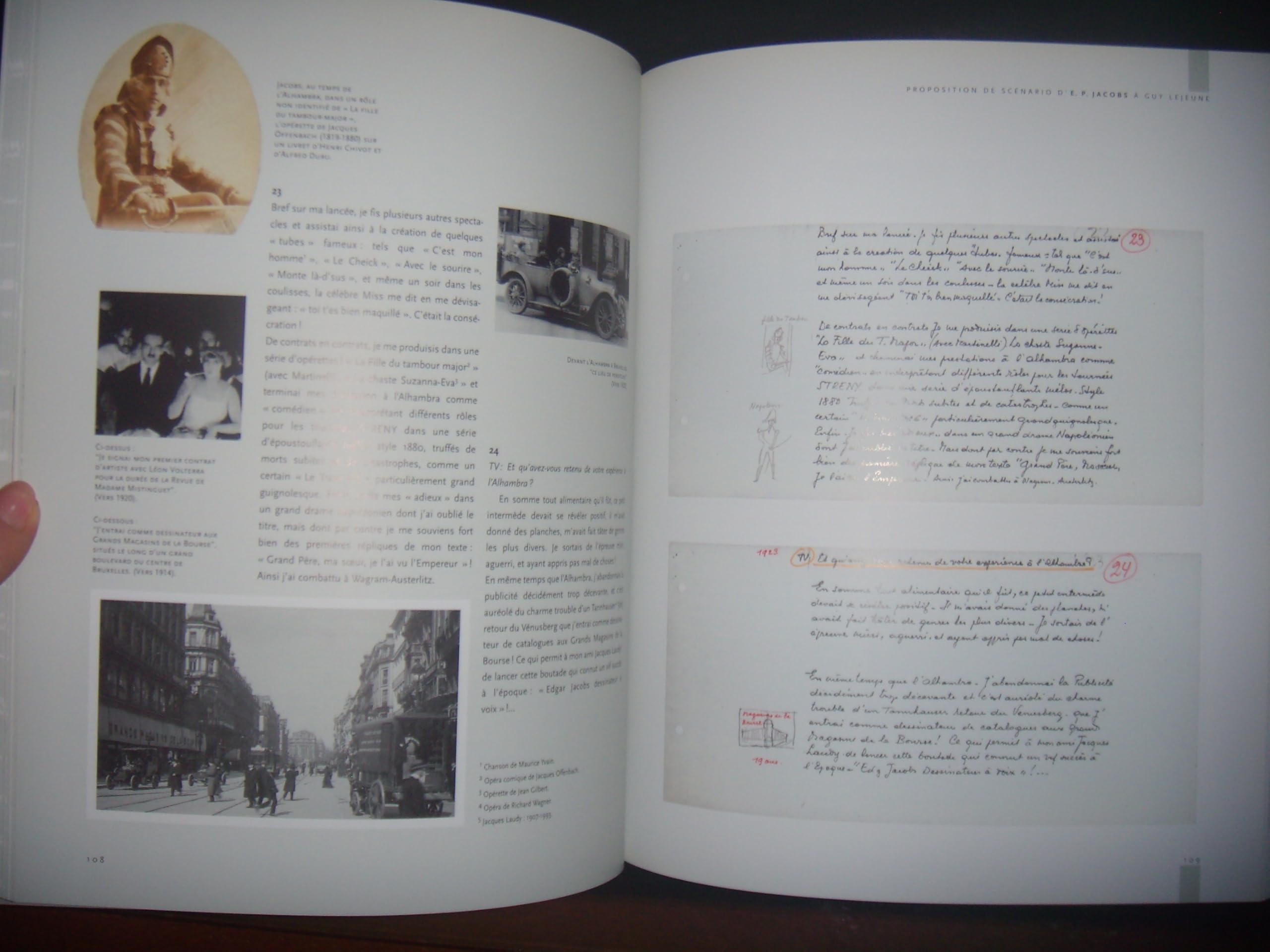 Le Manuscrit : E. P. Jacobs