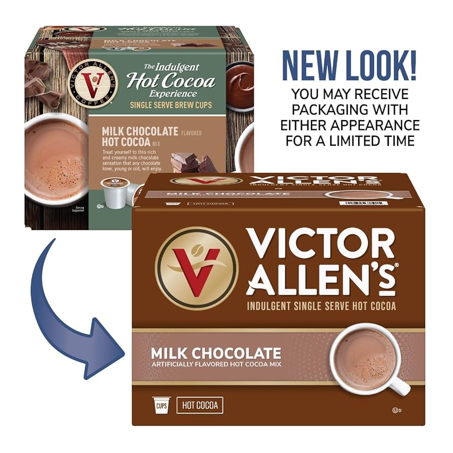 クラブ hot chocolate. Amazon.com: Victor Allen's Coffee Milk Chocolate Hot Cocoa
