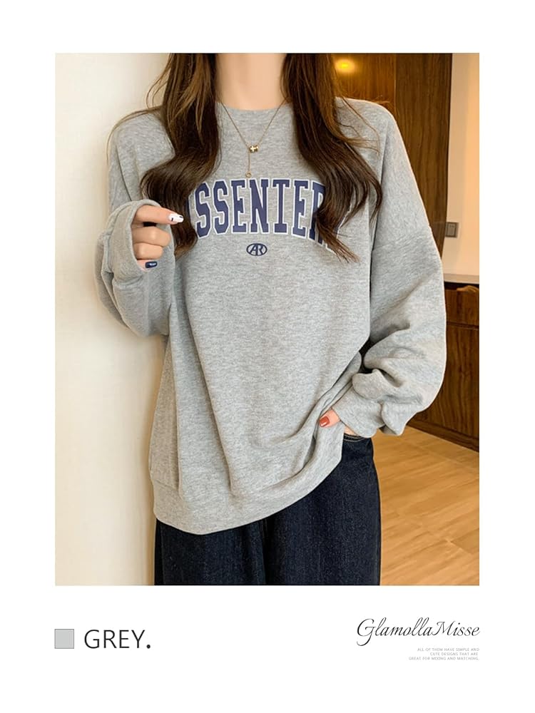 未使用品・タグ付き♡45R ウールスウェット　トレーナー　Rロゴ入り　丸首 未使用品・タグ付き♡45R ウールスウェットトレーナーRロゴ入り丸首