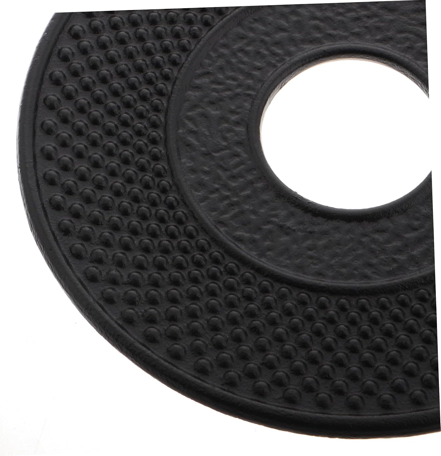 Zerodeko 2pcs Teapot Trivet Heat Pad Cast Iron Teapot Warmers Base for Vintage Iron Kettle