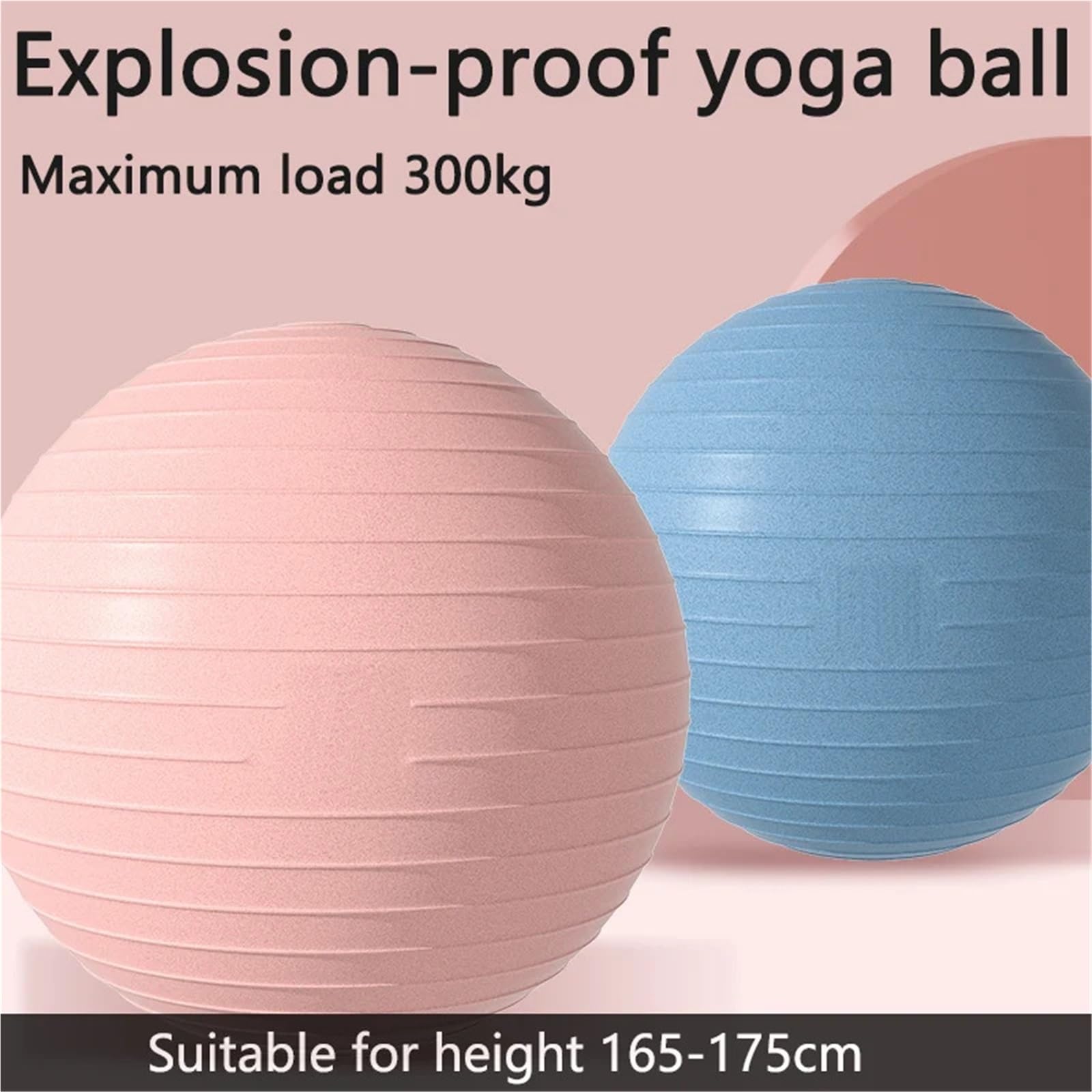 Pelota Ejercicio Bomba de Bolas Yoga 75cm, a Prueba explosiones, Fitness, Gimnasio, Masaje Deportivo, Fitball, Ejercicio, Pilates, Equipo Entrenamiento, Gimnasia