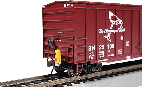 Miniatura 5 de Bachmann Trenes - 50' Exterior Caja de Coche con Dispositivo Intermitente de Extremo del Tren - Bath & HAMMONDSPORT #25105 - Escala HO