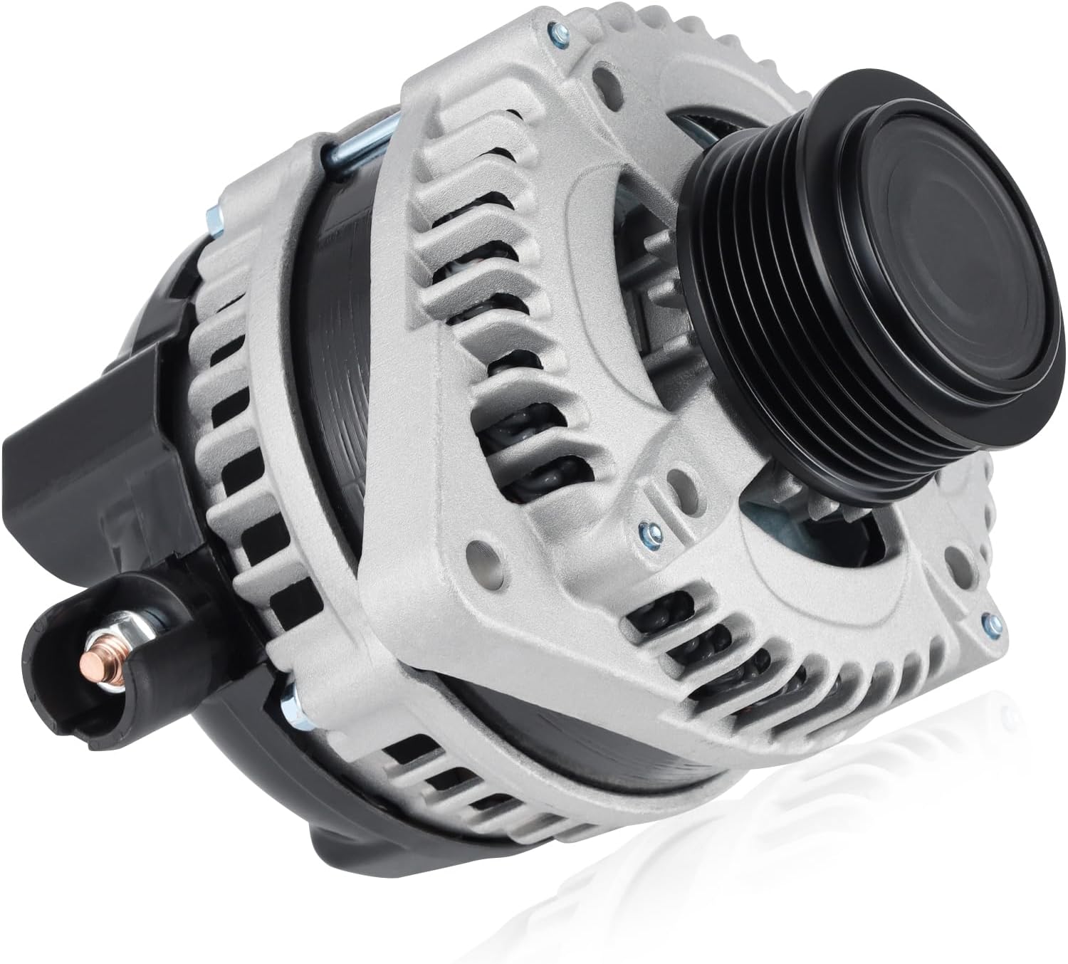 11573 Alternators Fit for Honda Odyssey 2011-2013, Pilot 2012-2015, Ridgeline 2012-2014 V6 3.5L Automotive Replacement Alternators 31100-RV0-A01, 104210-1240, 9764219-124 130Amp Alternator