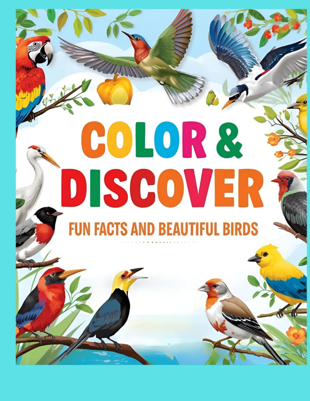 Color & Discover: Fun Facts and Beautiful Birds
