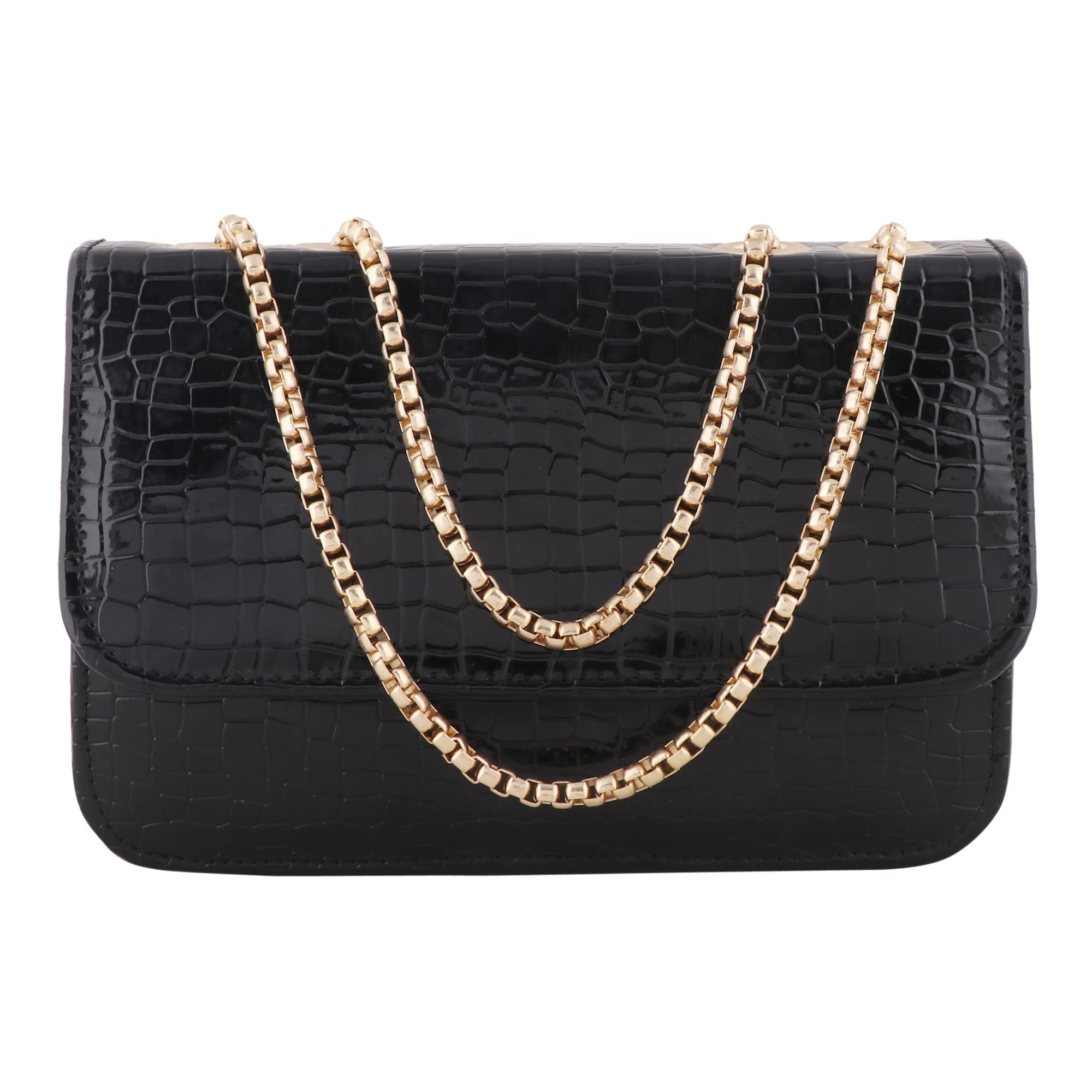LX LEKHX Womens Sling Bag Party Collage Girls Ladies Purse Crossbody Sling Strap, Black (B09BKRG5BH) Amazon Price History, Amazon Price Tracker