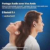 EarFun Air Pro 4 Écouteurs Bluetooth sans Fil, Ecouteurs Sans Fil Réduction de Bruit Adaptative, LDAC Hi-Res Audio, aptX Lossless, 6 micros, 52H d'autonomie, Bluetooth 5.4, Détection Intra-auriculaire - 7