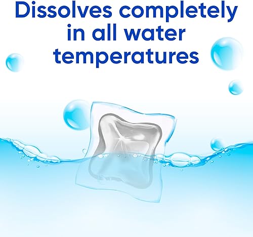 Miniatura 6 de All Mighty Pacs - Detergente para ropa con quitamanchas y blanqueadores OXI, transparente, 56 unidades (paquete de 2), 112 cargas totales