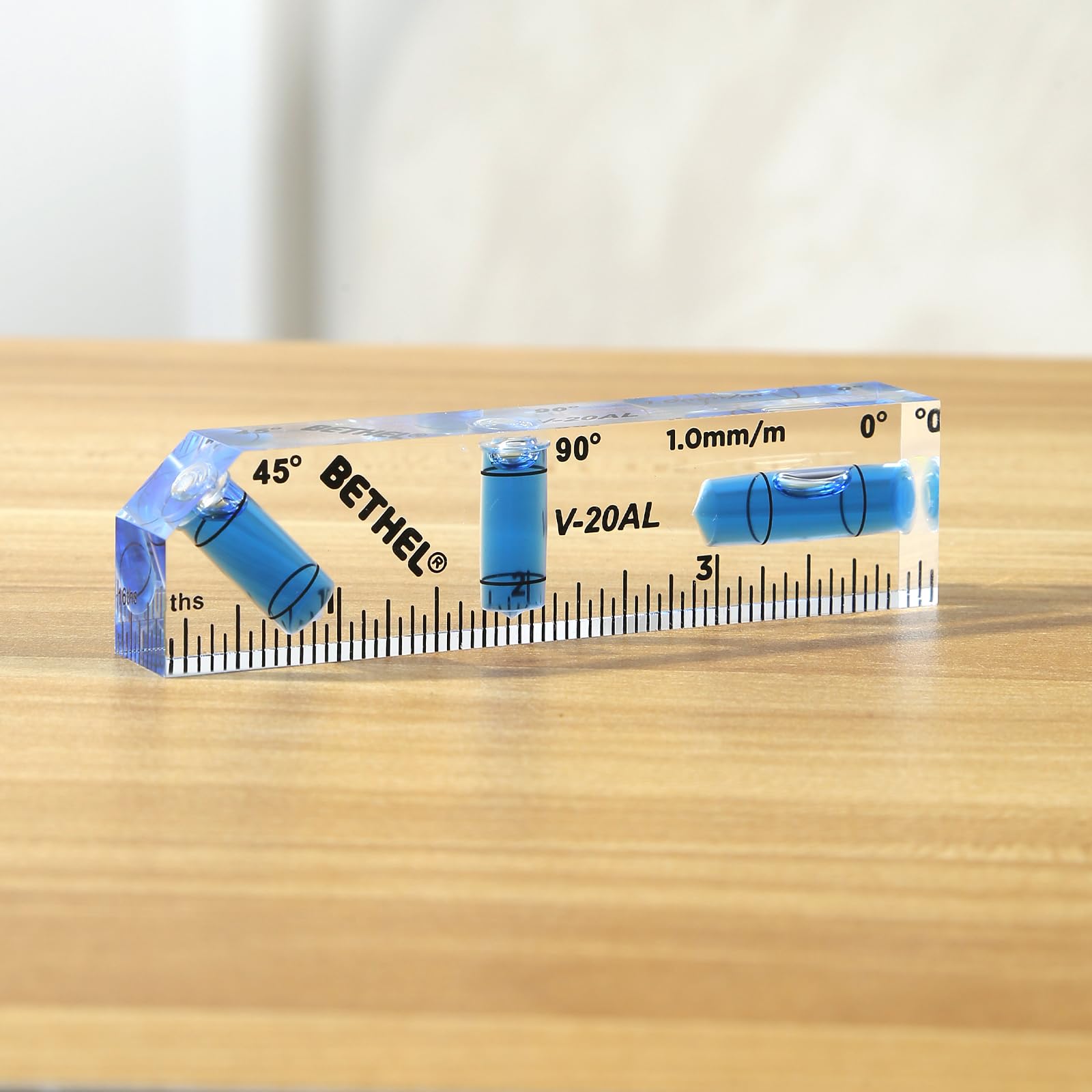 BETHEL Mini Bubble Level - 4 Inch Pocket Level -5