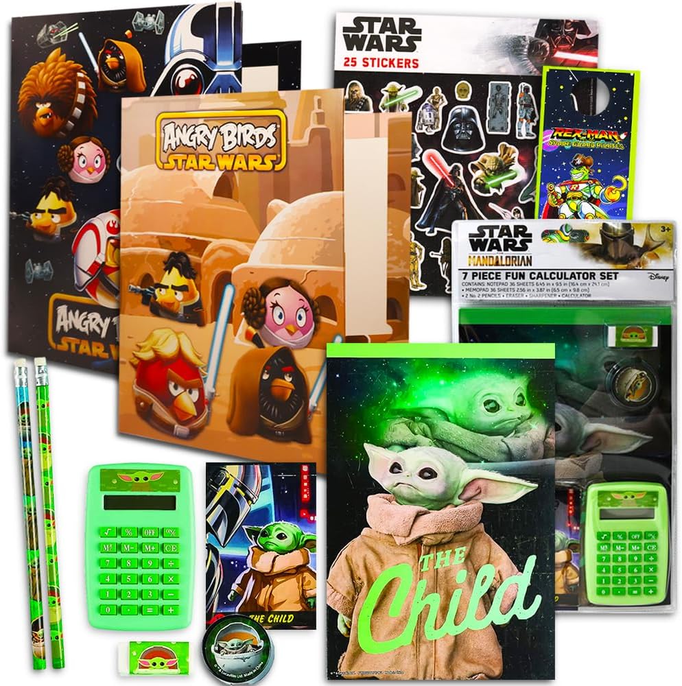 Star Wars School Supplies Value Set 11 Pc Star Wars
