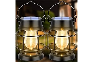 UBright Solar Lantern - Illuminating Your Outdoors with Charm and Efficiency