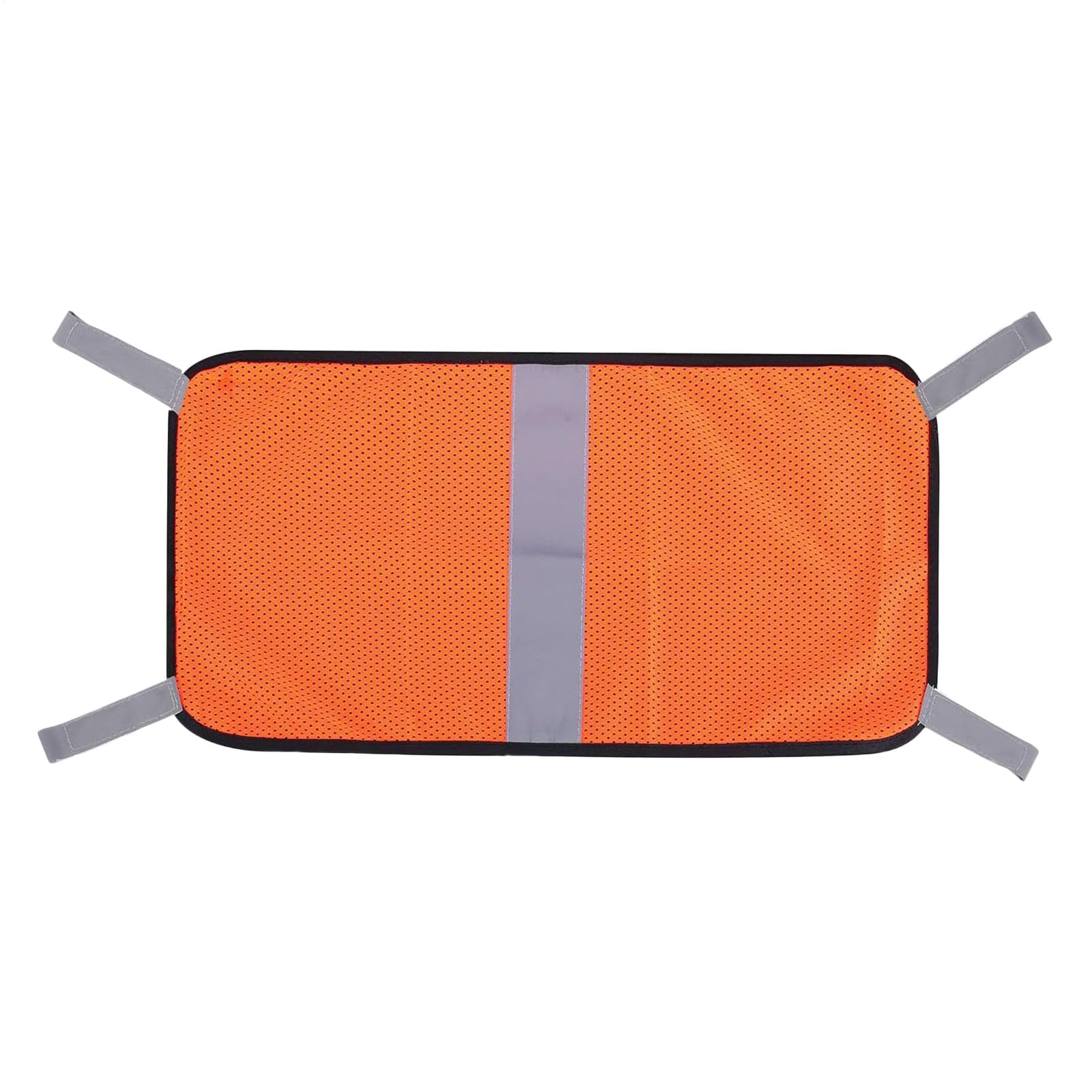 Blaze Orange Safety Panel - Unseen Hiker Free Trail, High Vis Reflective Strip, Mesh Backpack Cover, Alert Signal Marker, Hunting Gear, Safety Patch For Camping Tent Blind Outdoor Usage