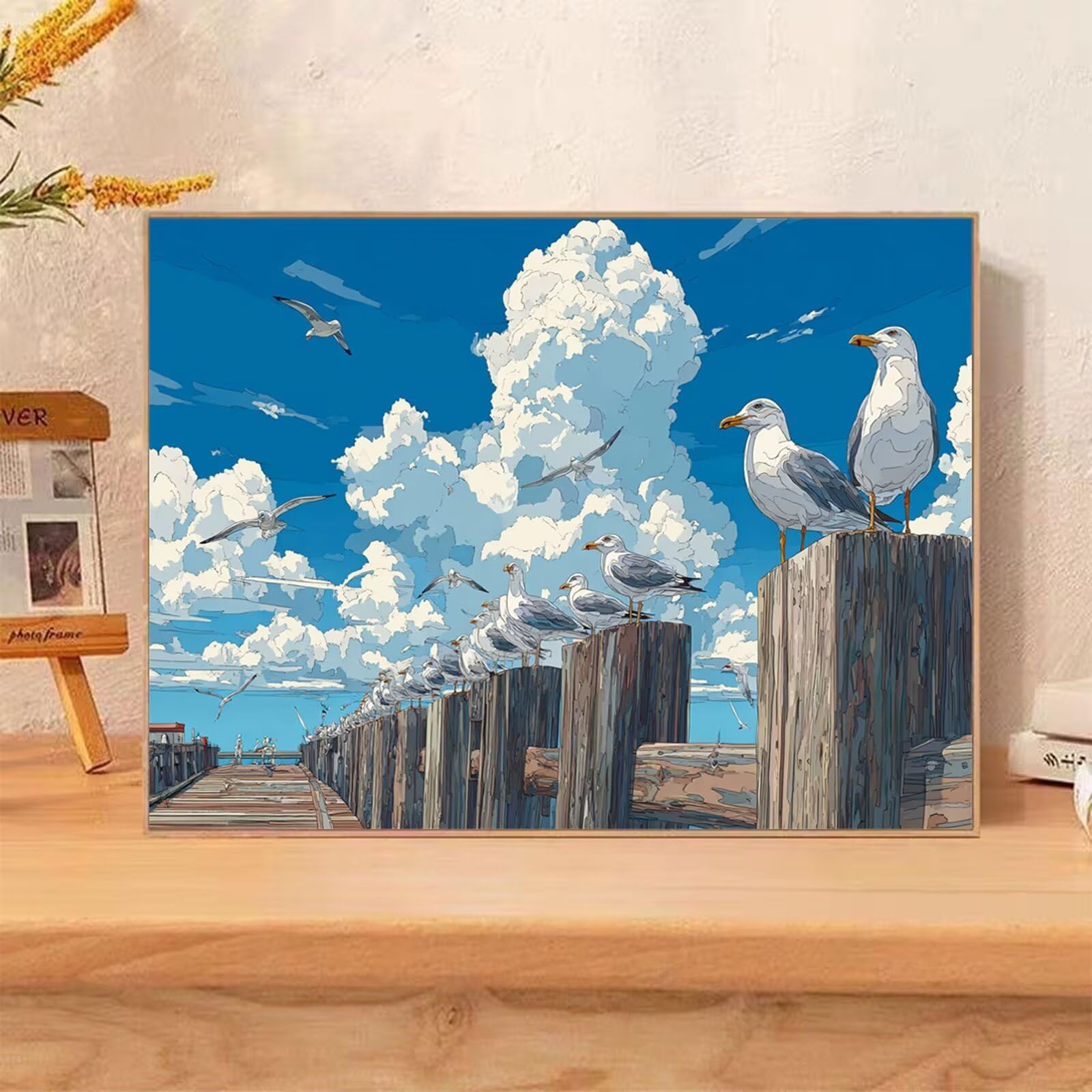 Zestawy artystyczne dla dorosłych, zestawy do malowania diamentami ze zwierzętami, z płótnem HD, DIY, klejnot, sztuka, błyszczący, kryształ górski, zestawy do haftu krzyżykowego do domu, biura, sztuka