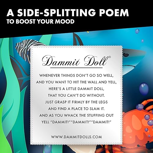 Miniatura 9 de Dammit Doll Muñeca de cáncer Dammit  Regalo para aliviar el estrés