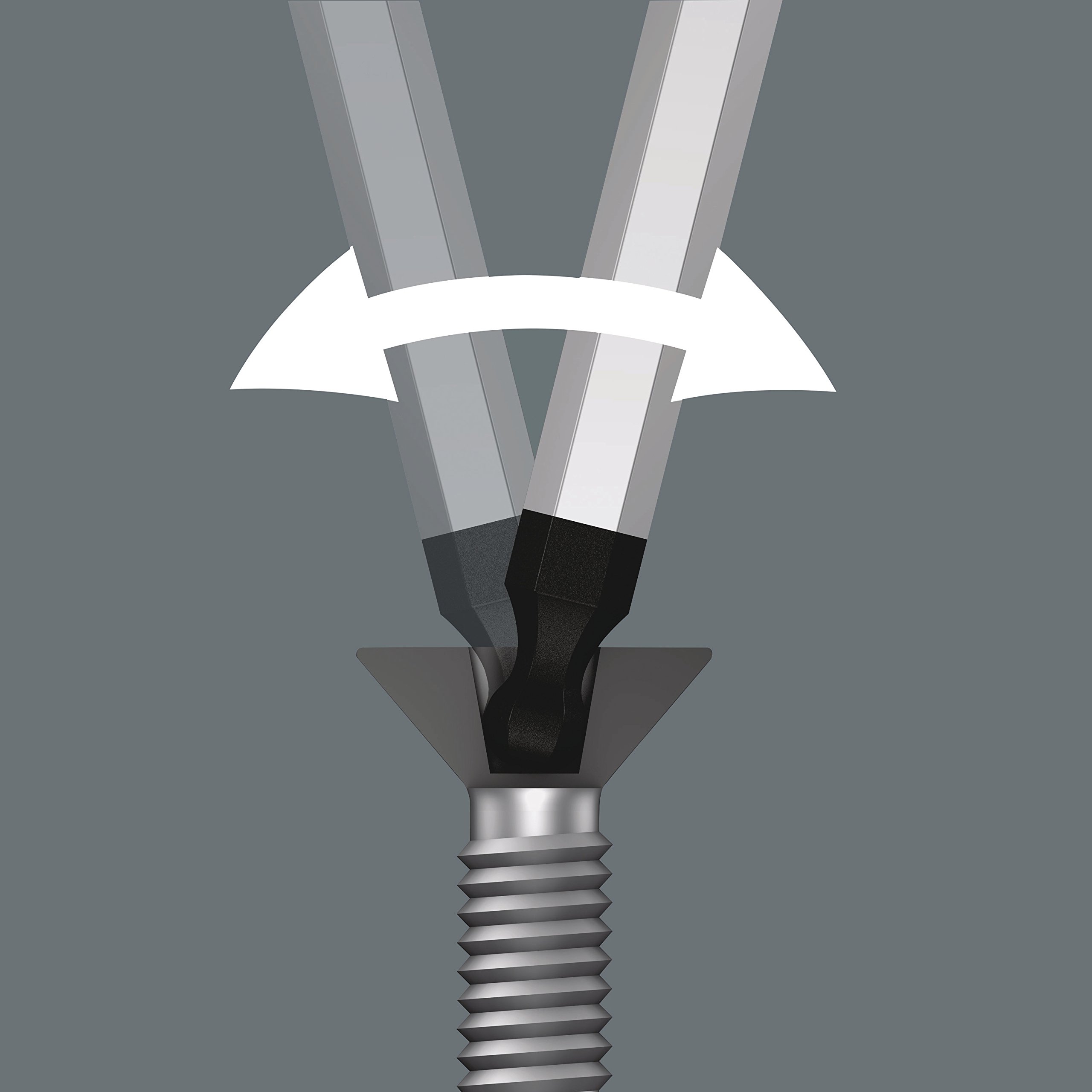 Wera 352 Giravite esagonale con sfera 2.5 mm x 100 mm