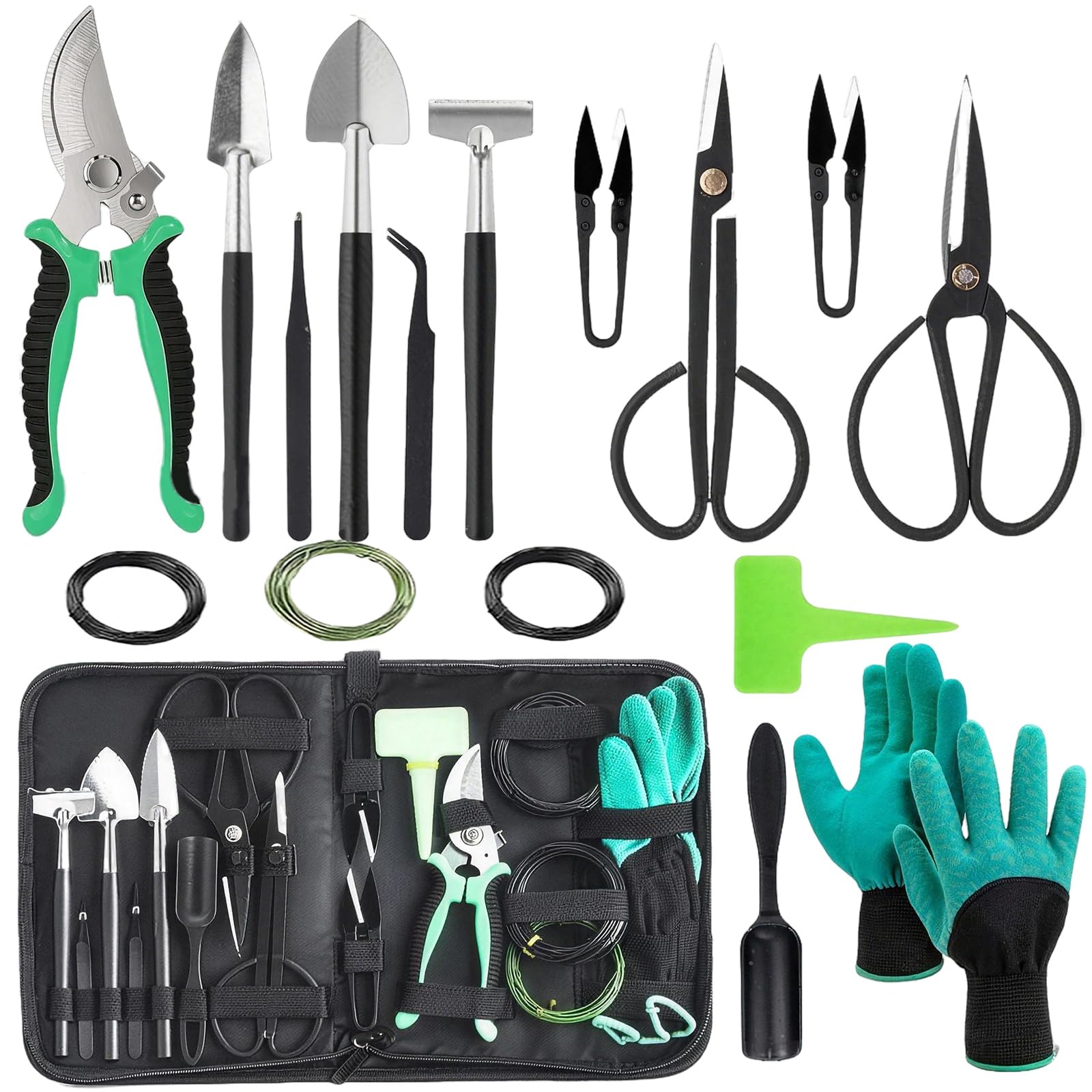 Bonsai Set 23 Piece: Kit à Outils De Jardinage
