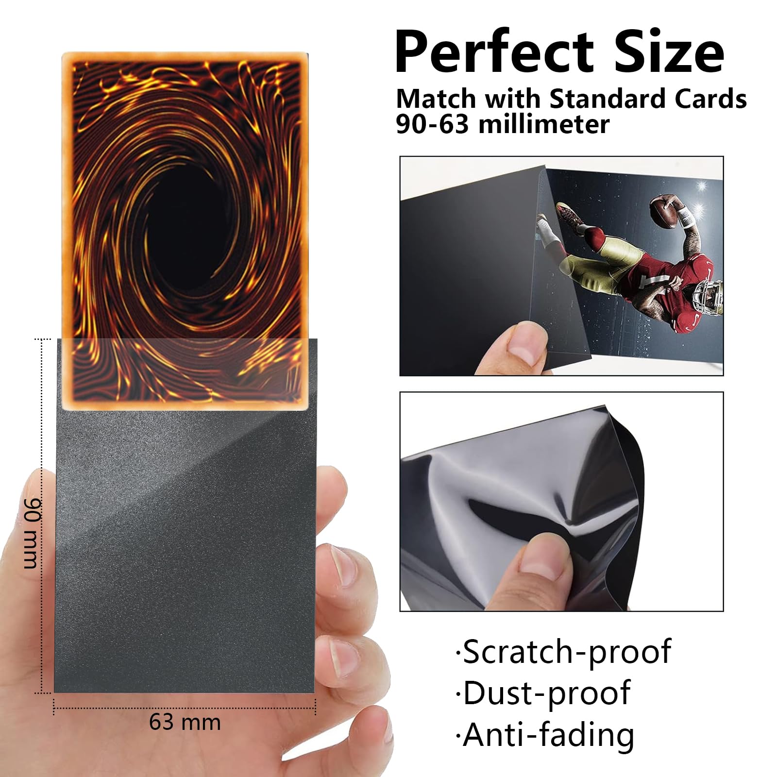 Amazon.com: TCG Playmat Board Game Mat Plus 50 Pcs Card Sleeves, 24 x 14  inches Durable Stitched Table Mats Games Mousepad with Zones for MTG RPG  CCG Trading Card Game Play Mats,
