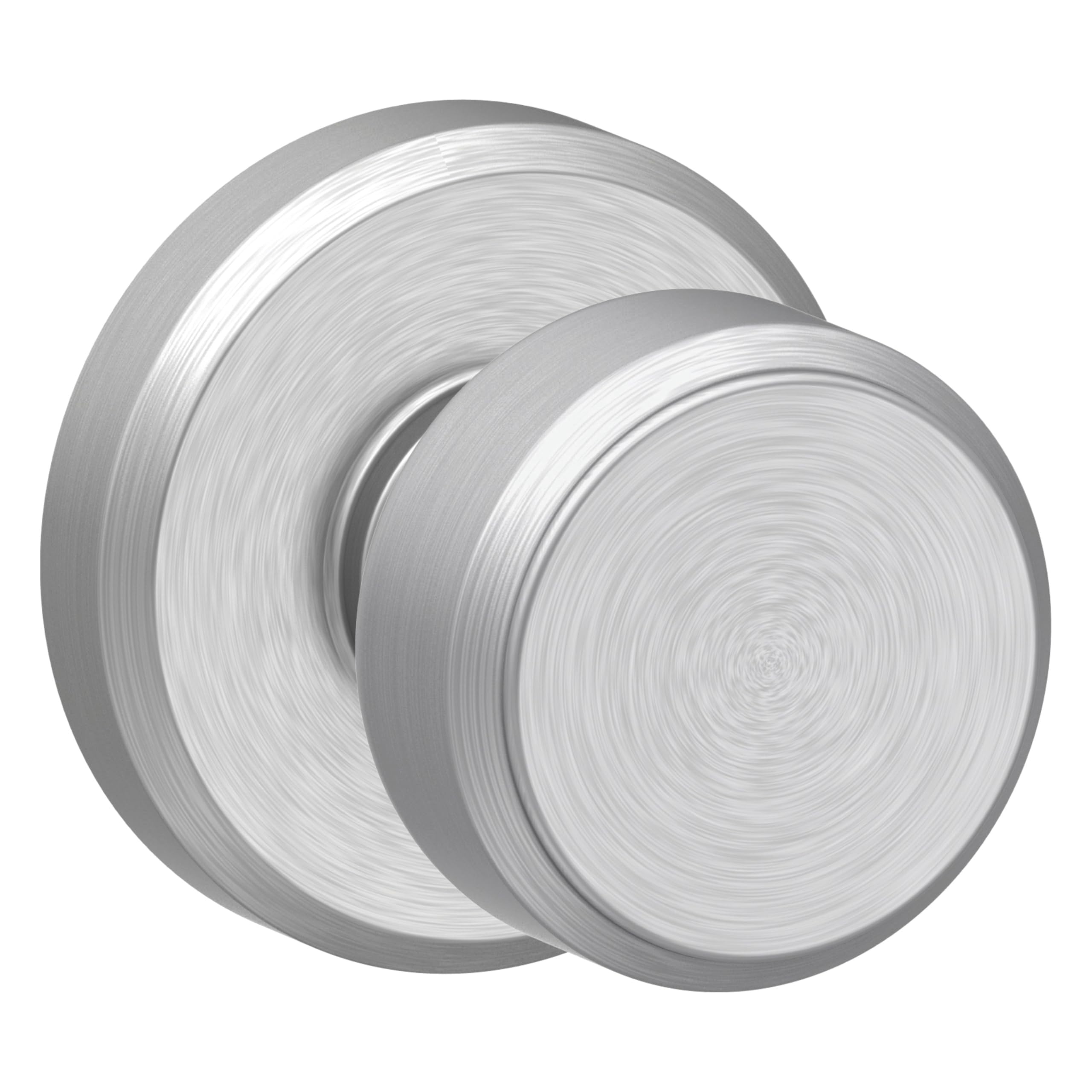SCHLAGE Bowery Hall/Closet Passage Door Knob, Satin Chrome