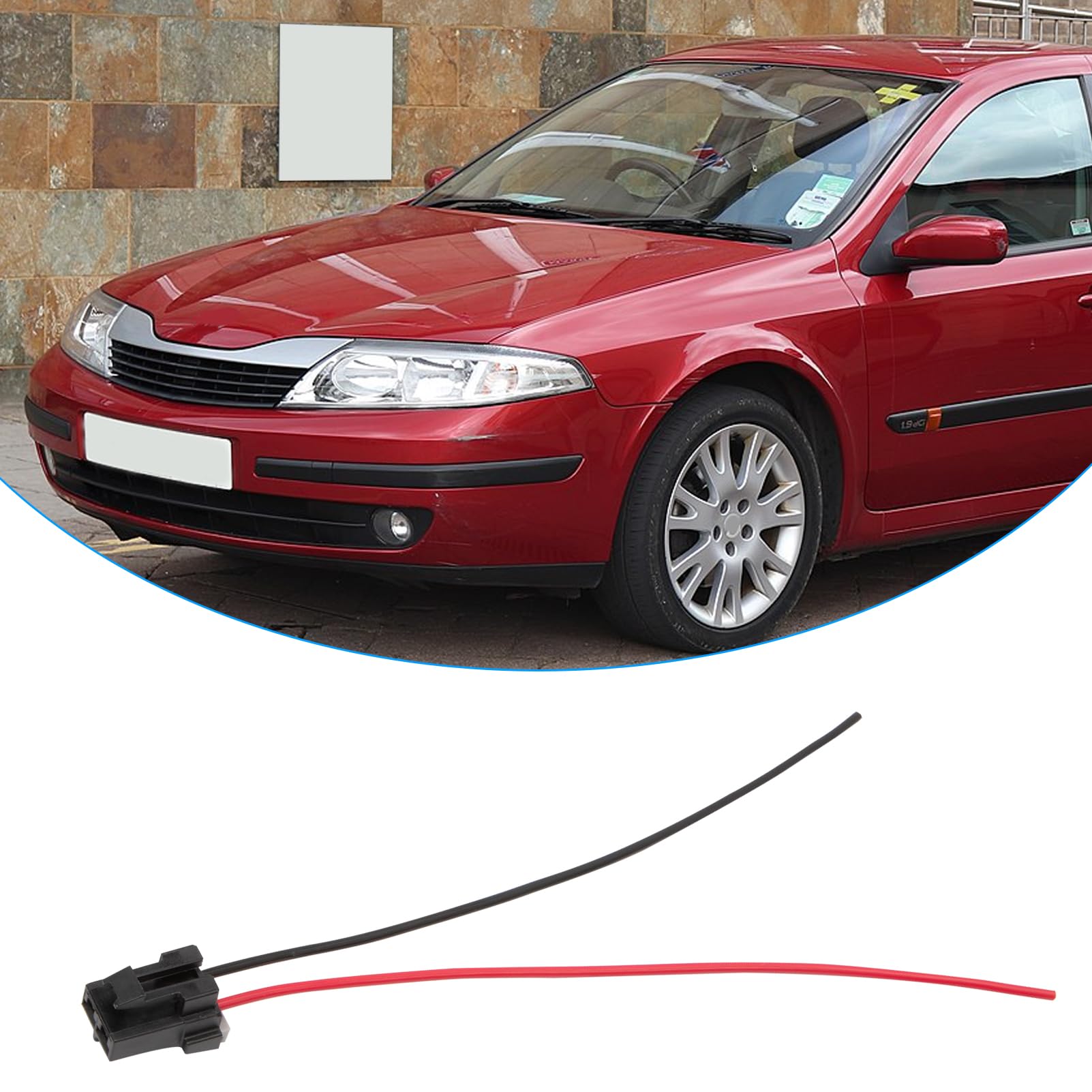 Kit reparación conexión resistencia calefacción aire acondicionado | Compatible Espacio IV 159 LAGUNA II ref 77363393 2485218 52485218