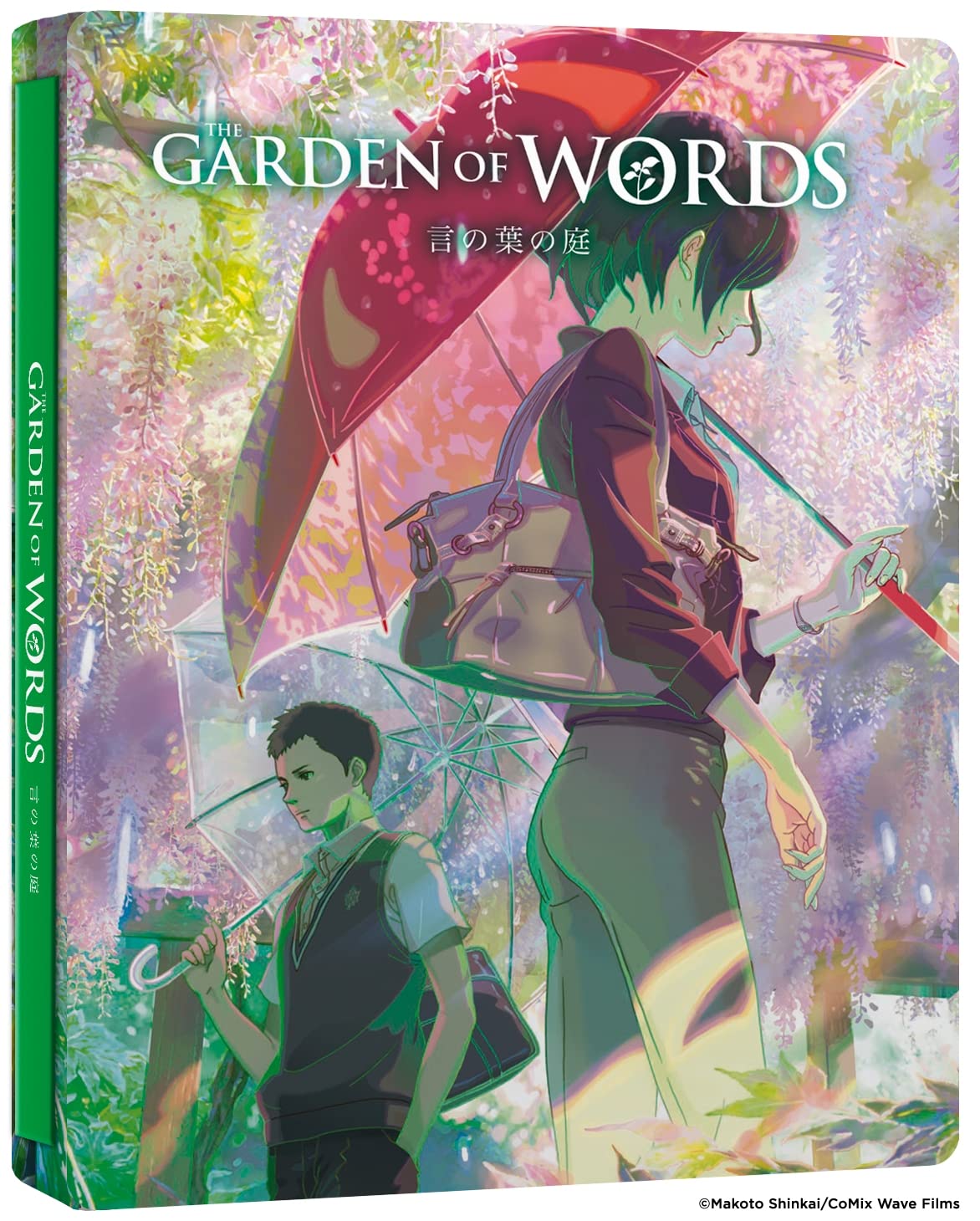 The Garden of Words Blu-ray para tus tardes de cine en casa y lluvia