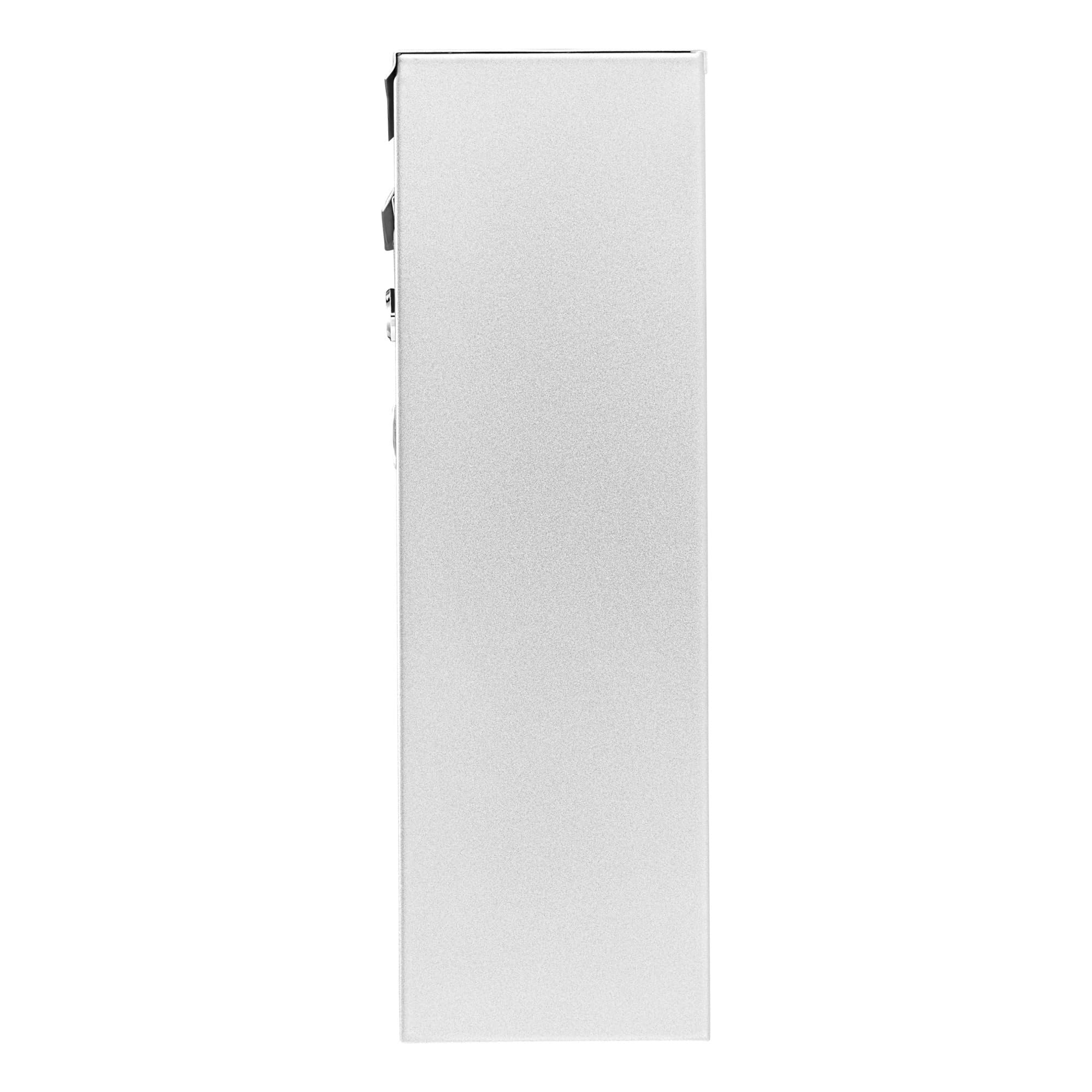 BURG-WÄCHTER Mail 5877 Si Buzón de acero galvanizado, Plateado