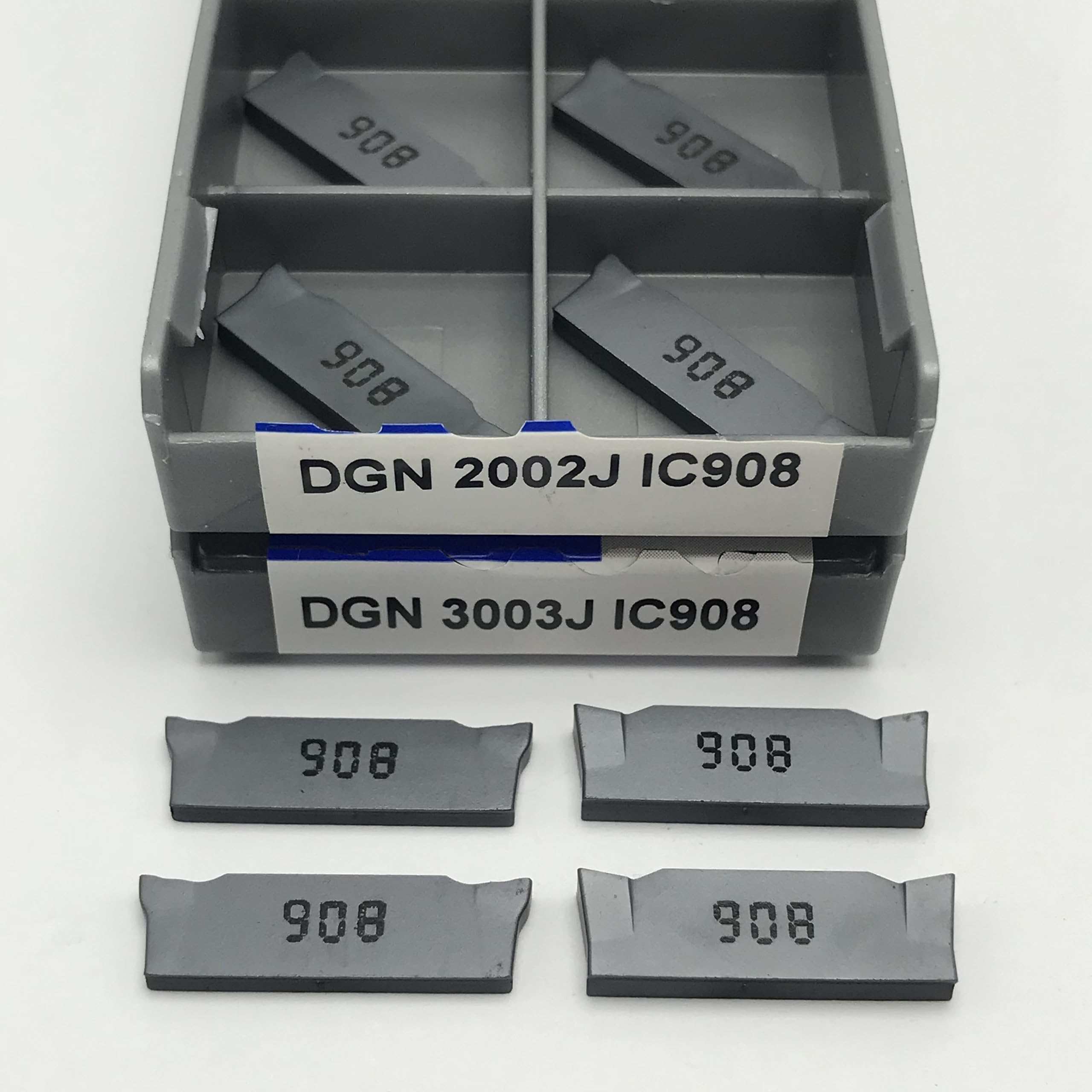 Narzędzia skrawające do tokarek CNC, DGN2002J DGN3003J IC908 Płytka węglikowa Narzędzie do cięcia rowków CNC Narzędzia tokarskie metalu(DGN3003J IC908)