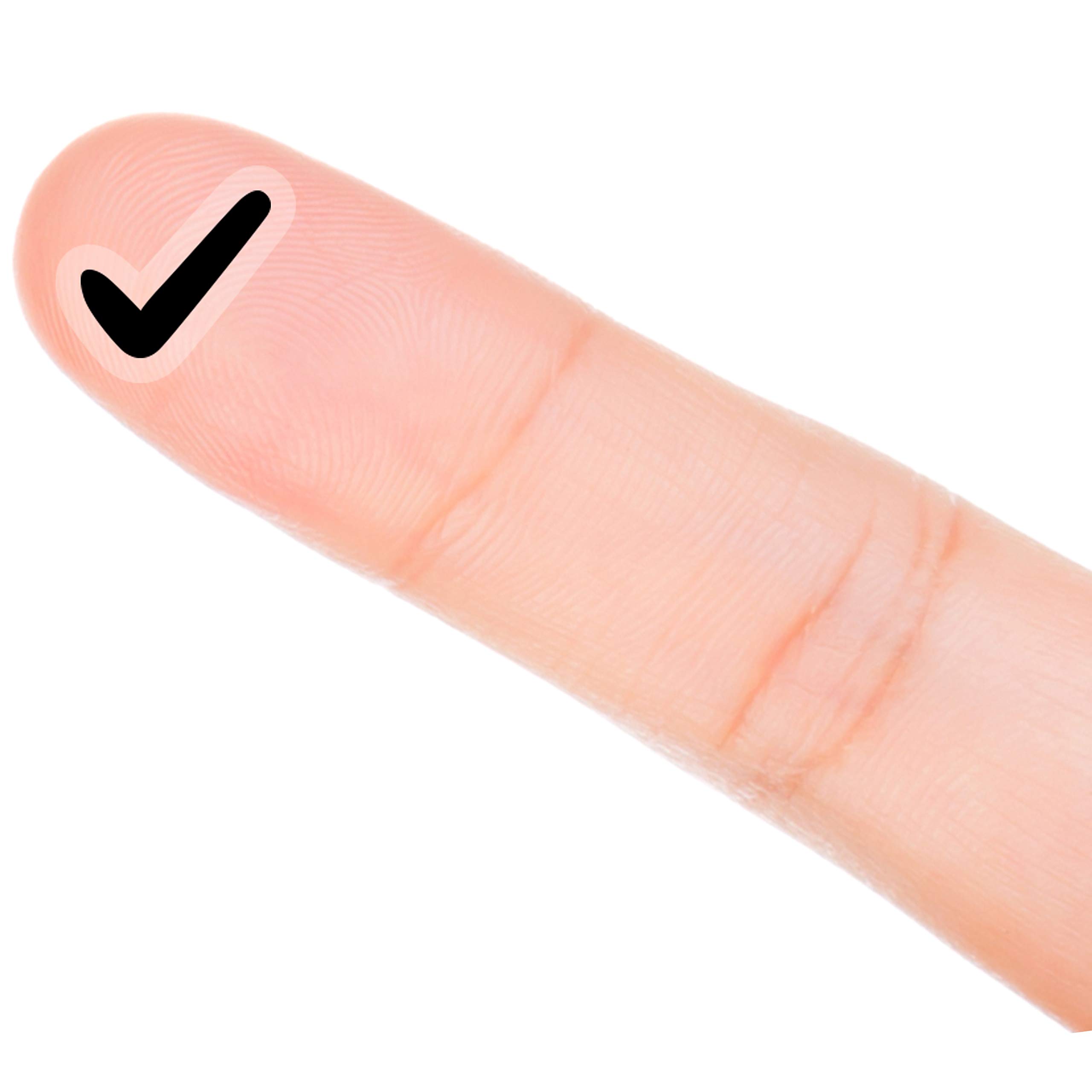 Check Mark Planner Stickers, 120 Clear Rich Good OK Labels Scrapbook Crafting Stickers