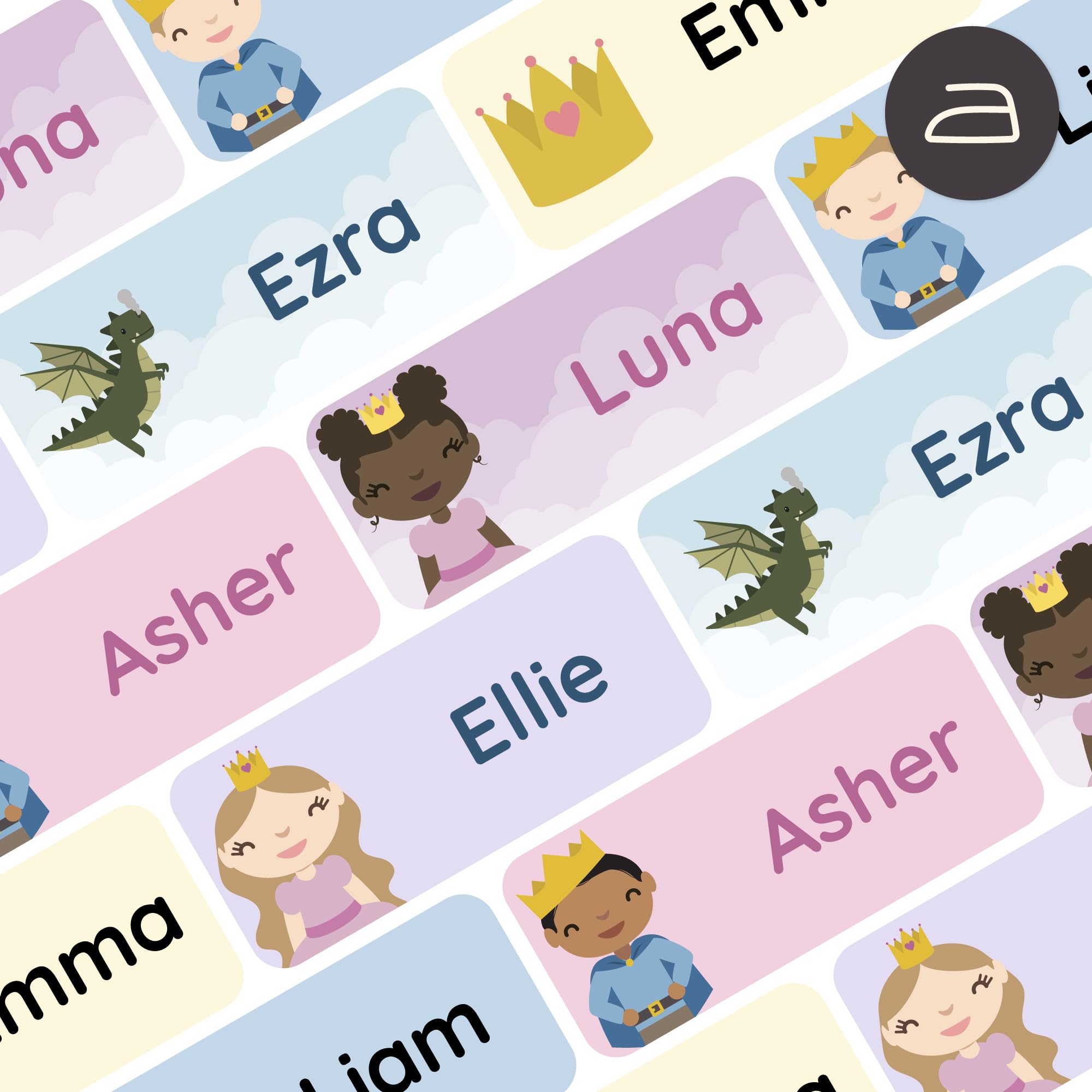 Teddylabels Iron-On Name Labels