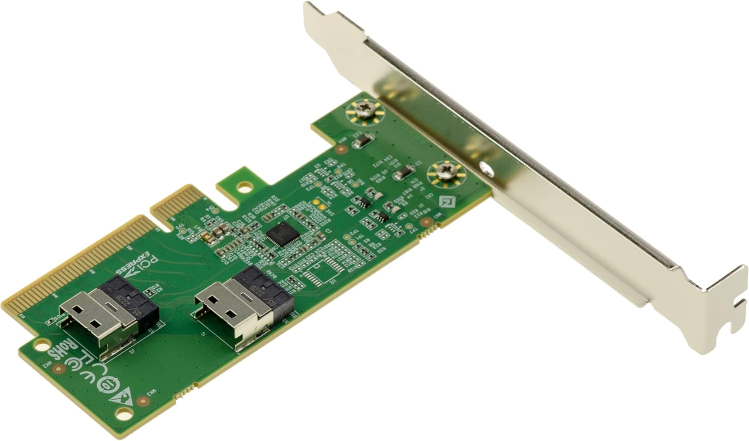 Kalea-INFORMATIQUE PCIe 4.0 x8 2 Ports SFF-8654 4i Distribution Card