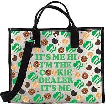 BDPWSS Scout Cookie Gift Scout Troop Scoutmaster Handbag It's Me Hi I'm The Cookie Dealer Tote Bag Troop Leader Shopping Bag