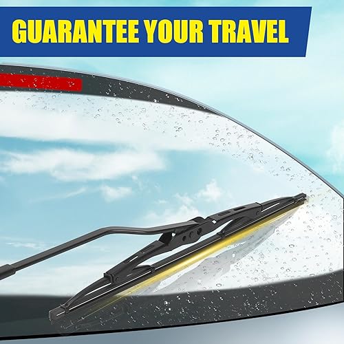Vista 148 de Limpiaparabrisas trasero de 12 pulgadas para Mitsubishi Outlander 24-21/Nissan Rogue 23-08 Kicks 23-17 Juke 17-11 Pathfinder 20-13 Qashqai 22-17