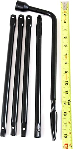 Miniatura 5 de Red Hound Auto 1998-2011 Compatible con llave de repuesto Ford Ranger Kit de repuesto para herramientas de neumáticos con funda