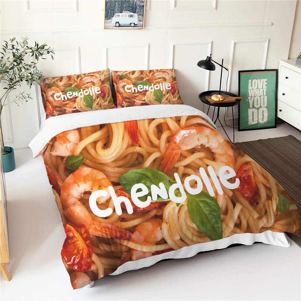 Parure de lit 140x200 microfibre pour une chambre d'étudiant fun
