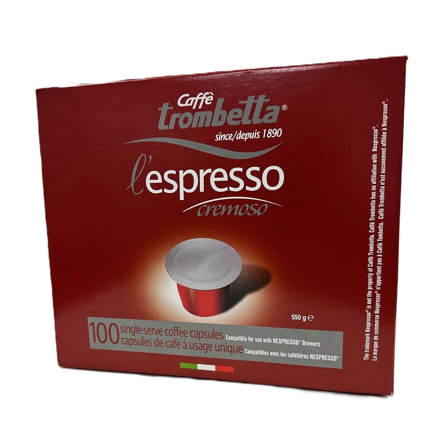 Caffe Trombetta Espresso Cremoso 100 capsules